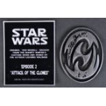 STAR WARS - ATTACK OF THE CLONES - ZAM WESELL PROP BADGE