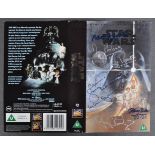 STAR WARS - SCARCE MULTI-SIGNED VHS COVER - INC. PATRICK JORDAN