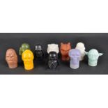 STAR WARS - CLARKES - SET OF CANDY DISPENSERS - 1980S