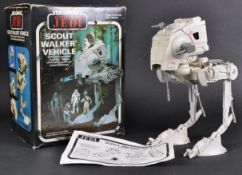 STAR WARS - ORIGINAL VINTAGE PALITOY SCOUT WALKER PLAYSET