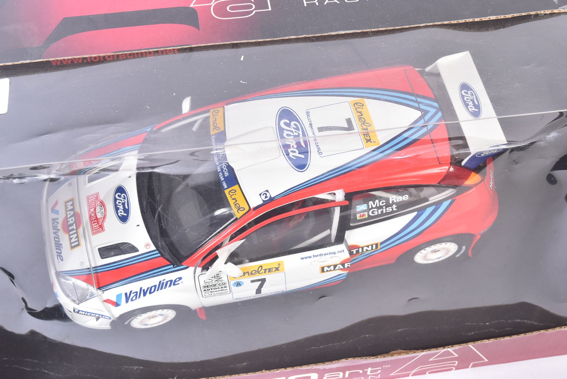 AUTO ART 1/18 SCALE DIECAST FORD FOCUS WRC - Image 3 of 4