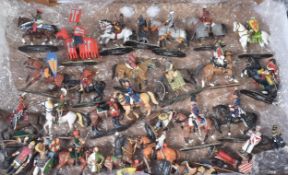COLLECTION OF ASSORTED DEL PRADO LEAD TOY SOLDIERS