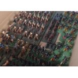 LARGE COLLECTION OF HAND PAINTED LEAD TOY SOLDIERS