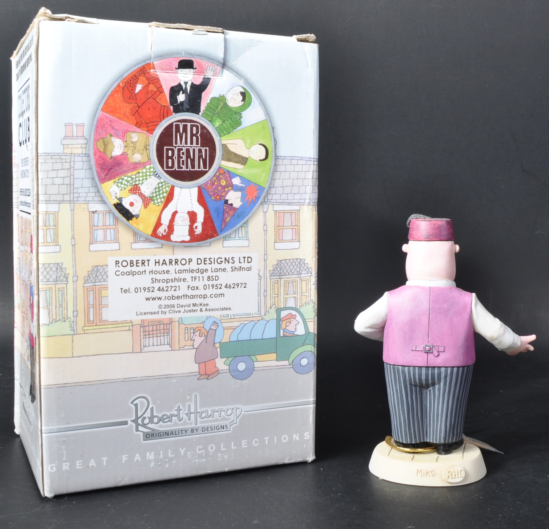 MR BENN - ROBERT HARROP - LIMITED EDITION FIGURINE - Image 2 of 3