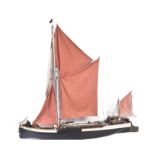 SAILING BOAT - LARGE SCALE RADIO CONTROLLED SAILING TRAWLER