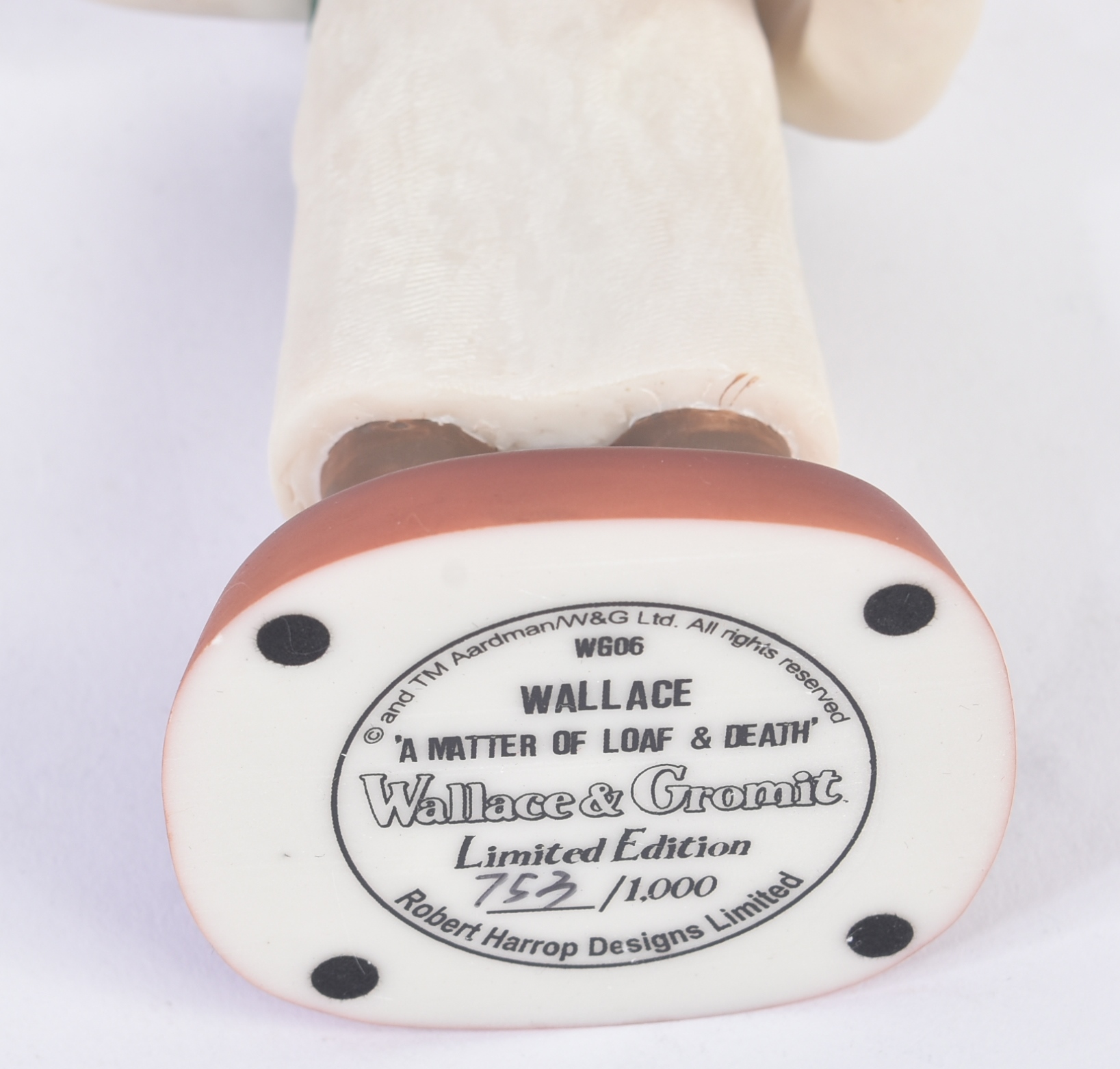 WALLACE & GROMIT - ROBERT HARROP - LIMITED EDITION FIGURINE - Image 4 of 4