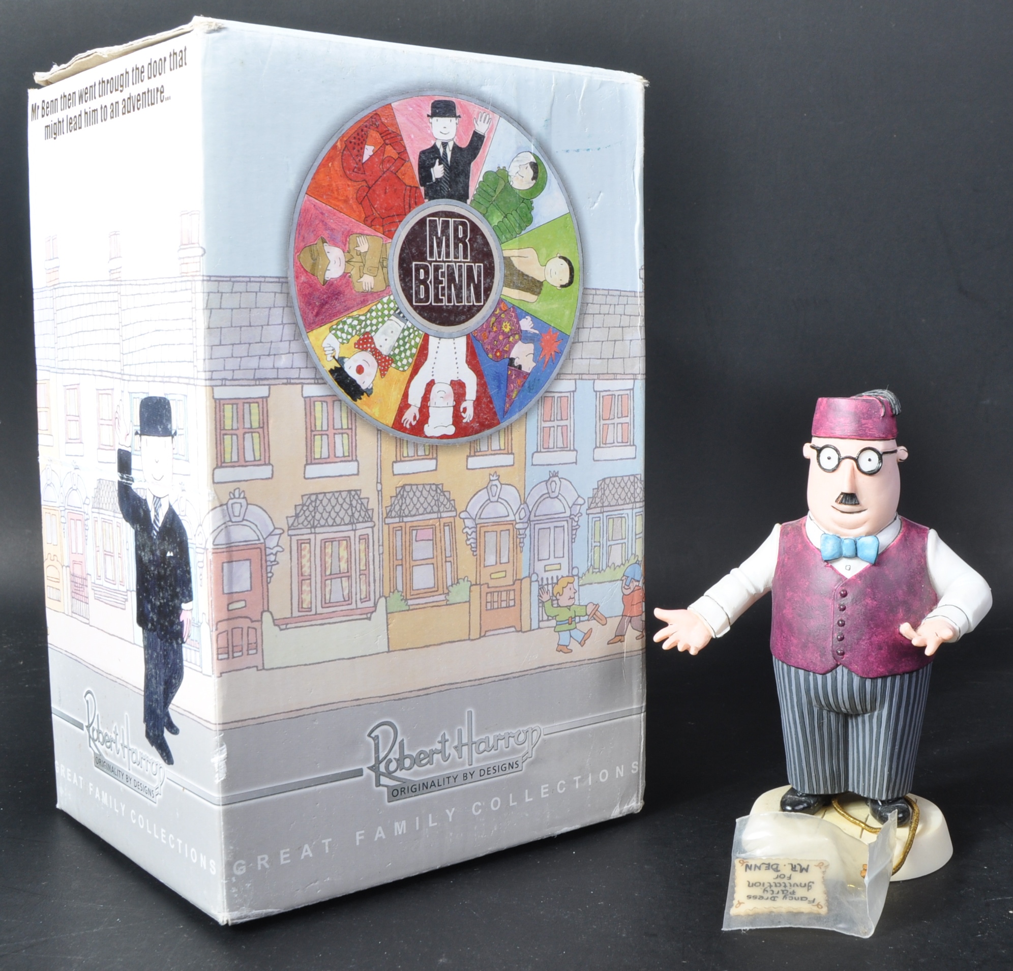 MR BENN - ROBERT HARROP - LIMITED EDITION FIGURINE