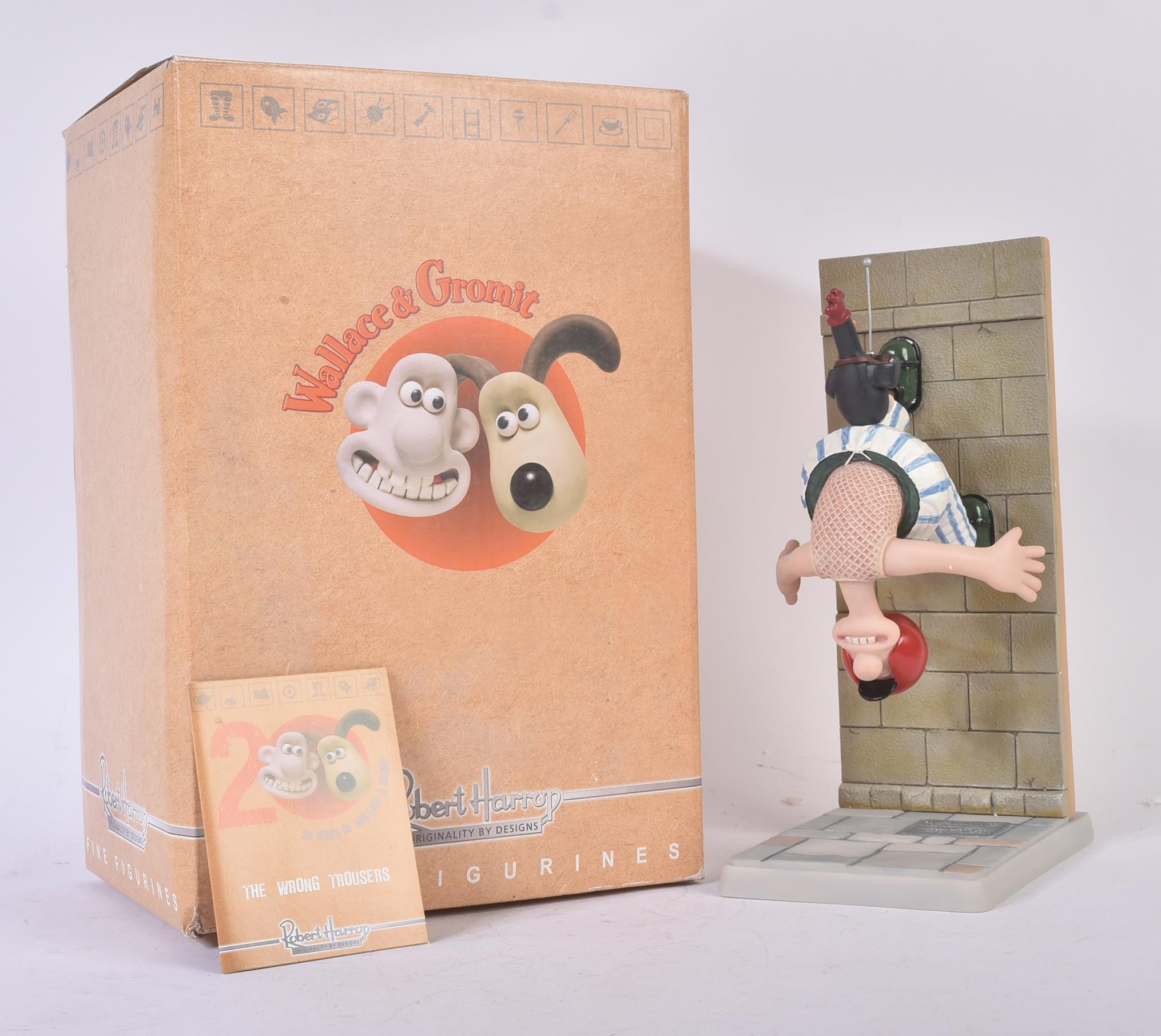 WALLACE & GROMIT - ROBERT HARROP - LIMITED EDITION FIGURINE