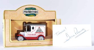 ESTATE OF DAVE PROWSE - PROWES' OWN LLEDO DIECAST MODEL