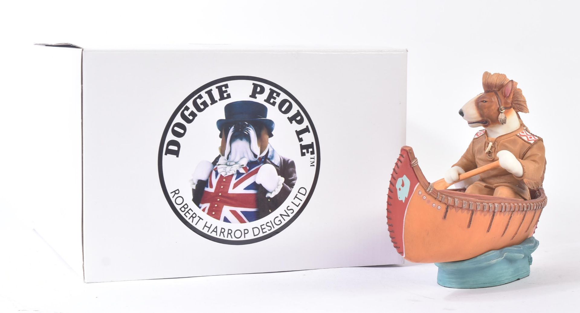 DOGGIE PEOPLE - ROBERT HARROP - BOXED LIMITED EDITION FIGURE