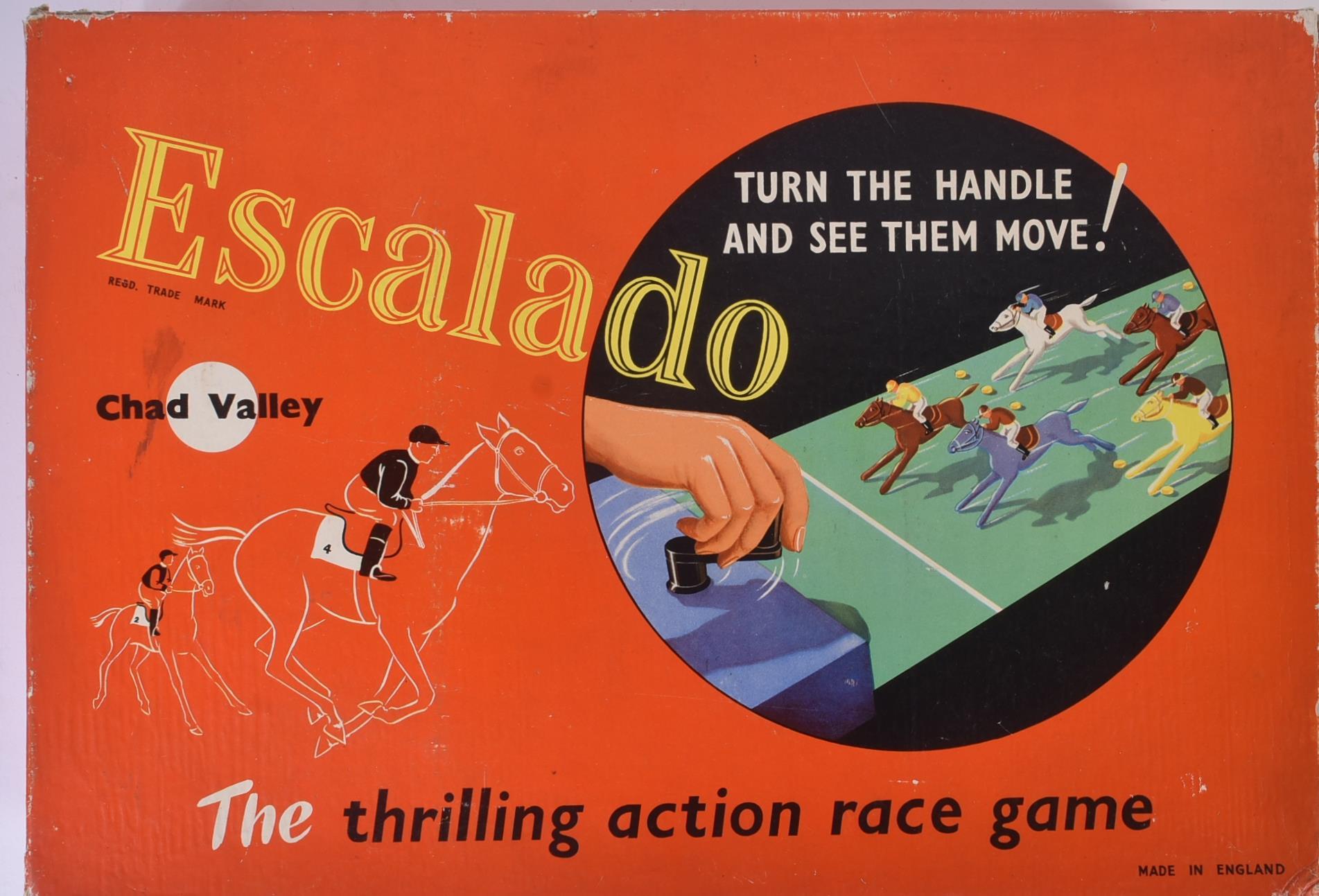 VINTAGE CHAD VALLEY ESCALADO HORSE RACING GAME - Image 5 of 5