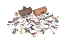 COLLECTION OF ASSORTED VINTAGE BRITAINS LEAD TOY ANIMALS