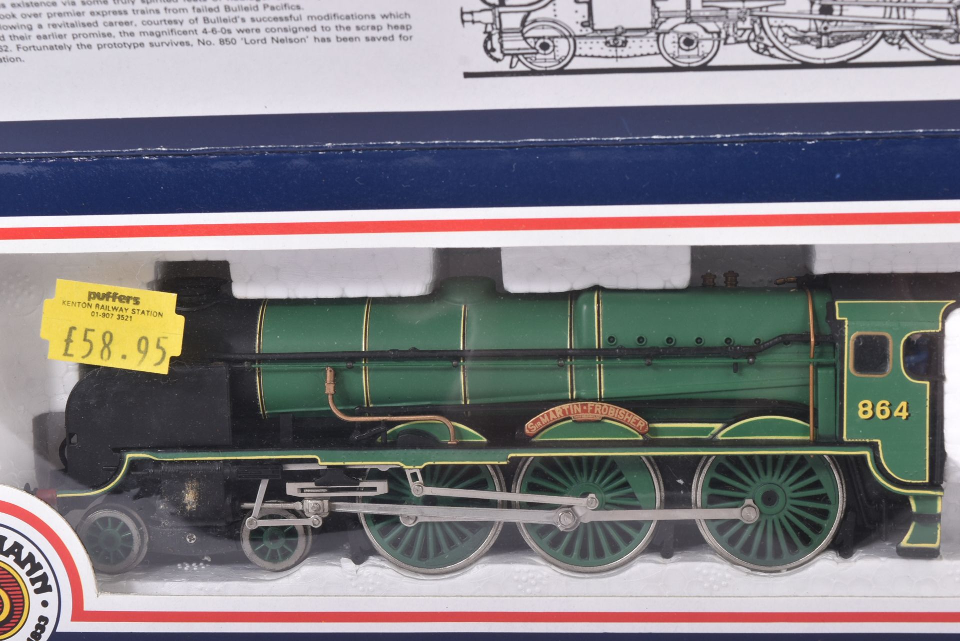 BACHMANN OO GAUGE MODEL RAILWAY TRAINSET LOCOMOTIVE ENGINE - Image 2 of 3