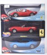 COLLECTION OF X3 MATTEL HOTWHEELS 1/18 SCALE DIECAST CARS
