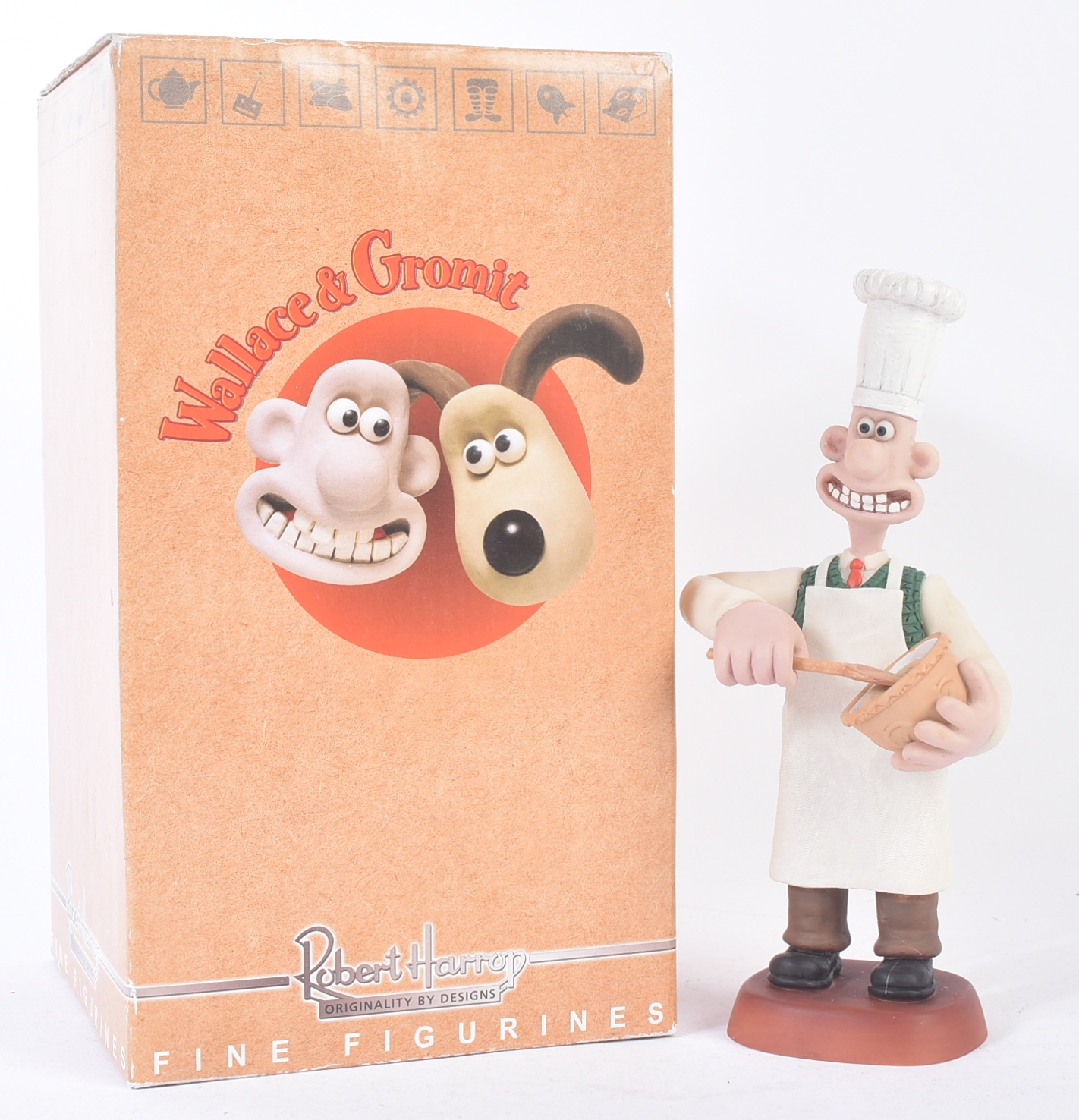 WALLACE & GROMIT - ROBERT HARROP - LIMITED EDITION FIGURINE