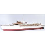 MODEL RC BOAT - LARGE SCALE TWIN ENGINED YACHT