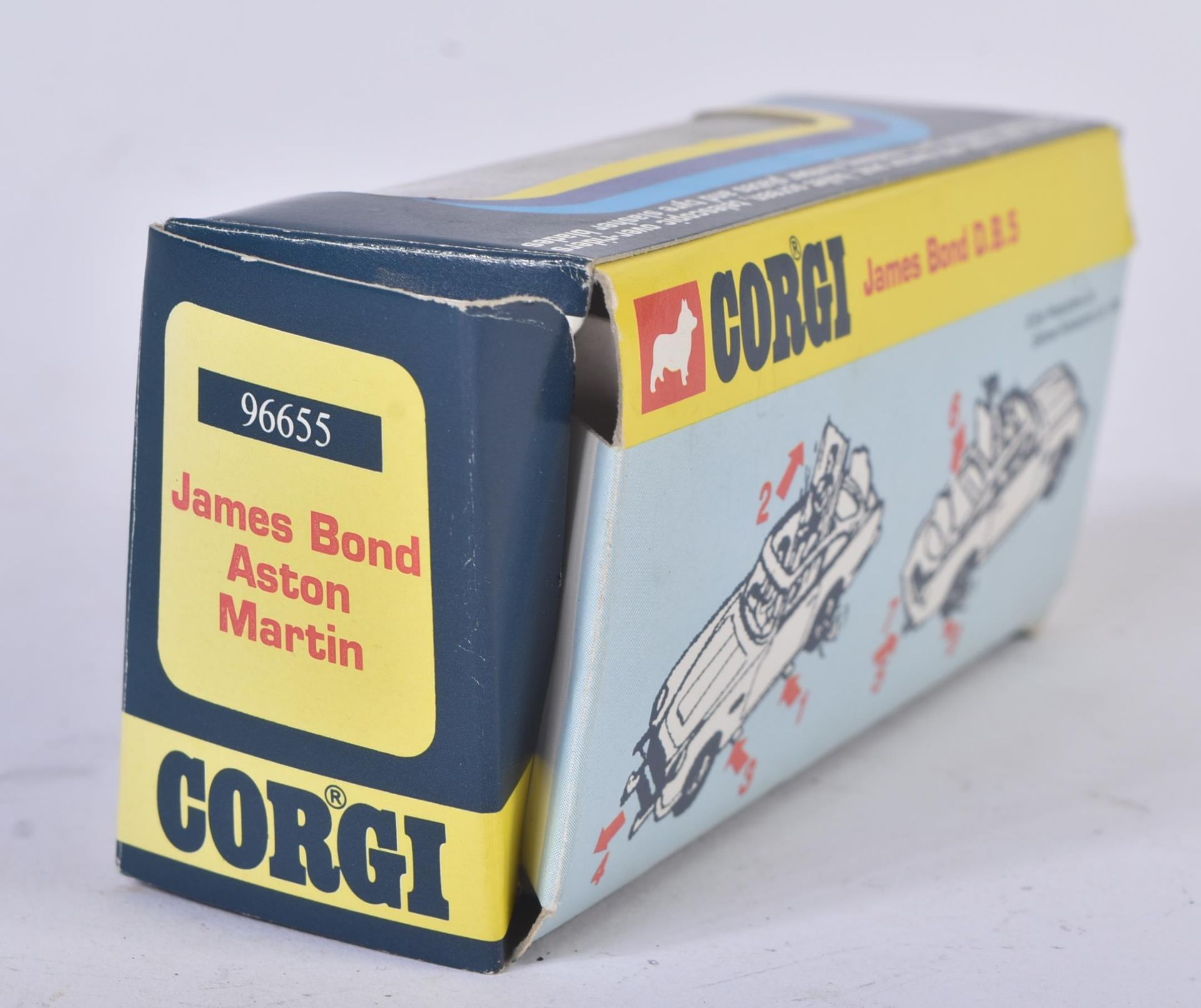 ORIGINAL VINTAGE CORGI JAMES BOND DIECAST MODEL D.B.5 - Image 3 of 3