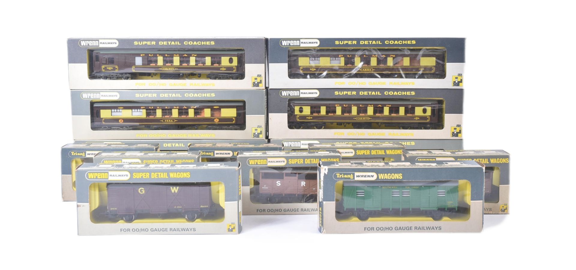 COLLECTION OF WRENN RAILWAYS OO GAUGE ROLLING STOCK / CARRIAGES