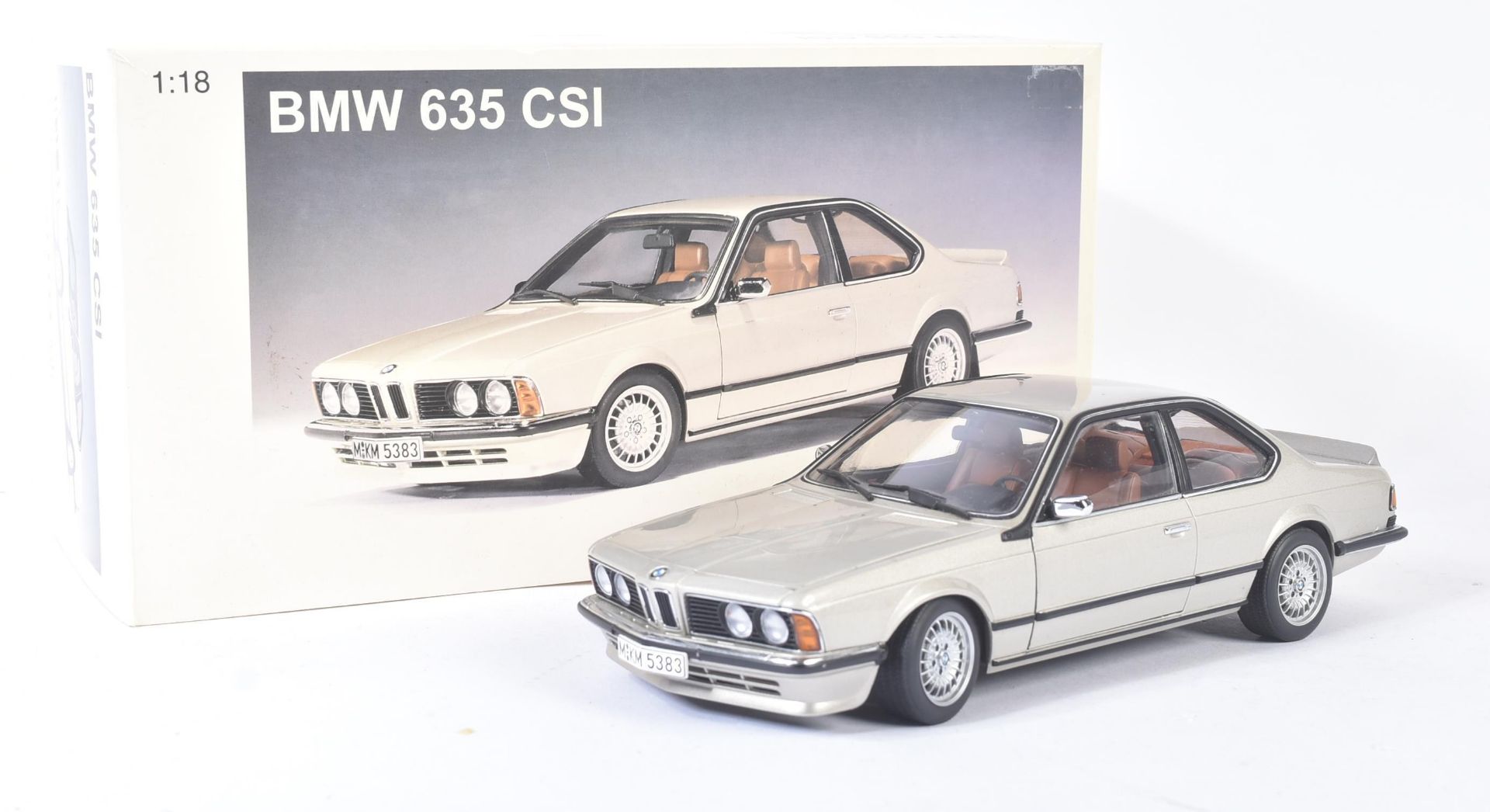 AUTOART MILLENIUM 1/18 SCALE DIECAST BMW 635 CSI