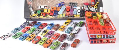 COLLECTION OF ASSORTED VINTAGE DIECAST MODEL CARS