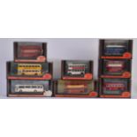 COLLECTION OF 1/76 SCALE DIECAST MODEL BUSES
