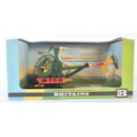 VINTAGE BRITAINS 1/32 SCALE DIECAST HUGHES 300C RESCUE HELICOPTER