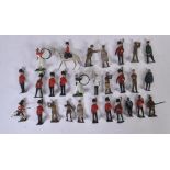 COLLECTION OF ASSORTED LOOSE LEAD TOY SOLDIERS