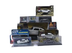 COLLECTION OF ASSORTED JAMES BOND DIECAST MODEL CARS