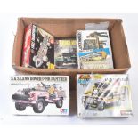 COLLECTION OF ASSORTED PLASTIC MODEL KITS