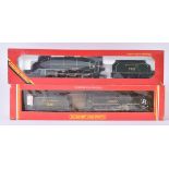 TWO VINTAGE HORNBY OO GAUGE MODEL RAILWAY TRAINSET LOCOMOTIVES