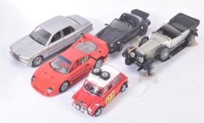 COLLECTION OF ASSORTED FRANKLIN MINT DIECAST MODEL CARS