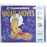 COMMODORE 64 NIGHT MOVES / MINDBENDERS VIDEO GAMES CONSOLE