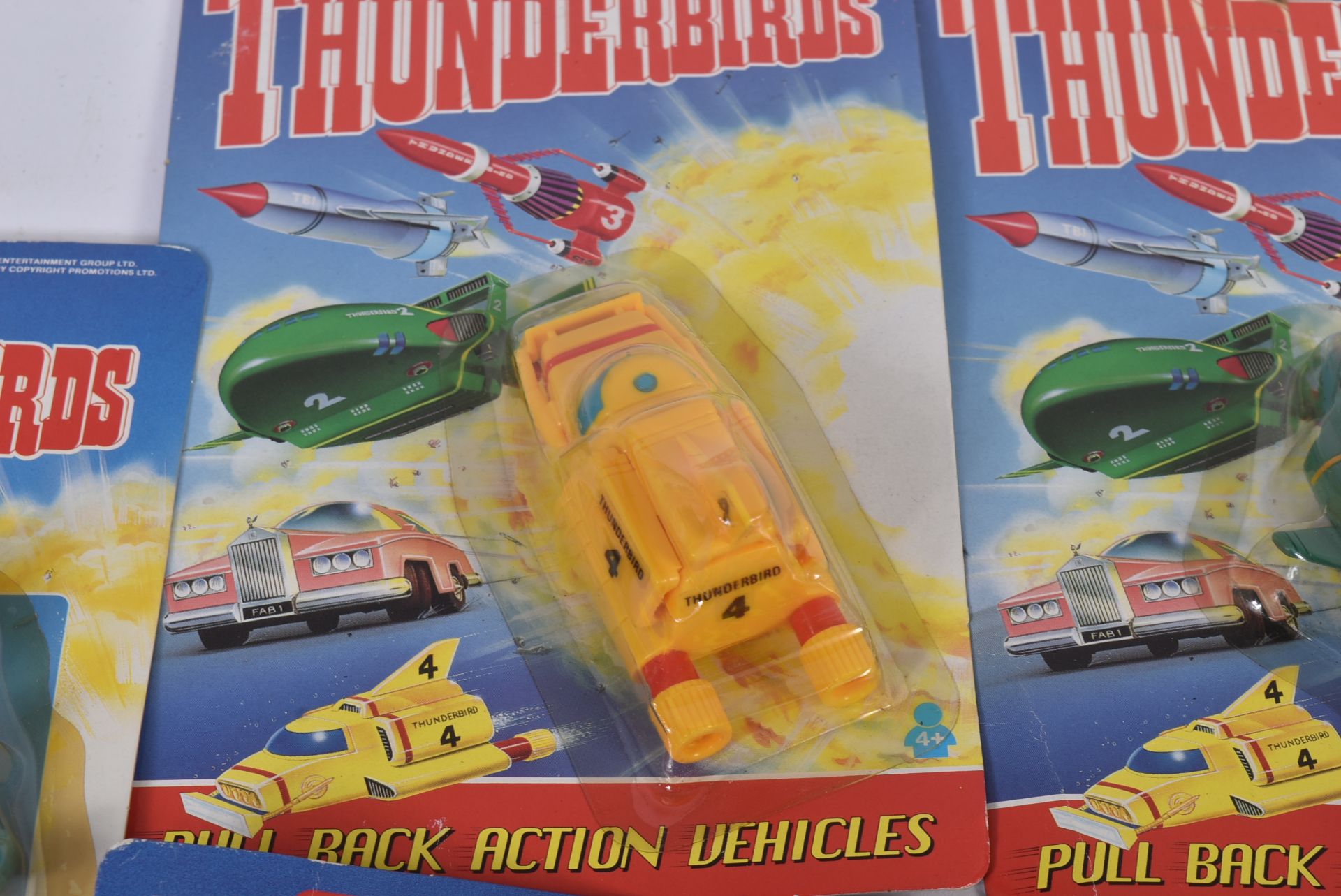 VINTAGE MATCHBOX THUNDERBIRDS ACTION FIGURES & VEHICLES - Image 4 of 6