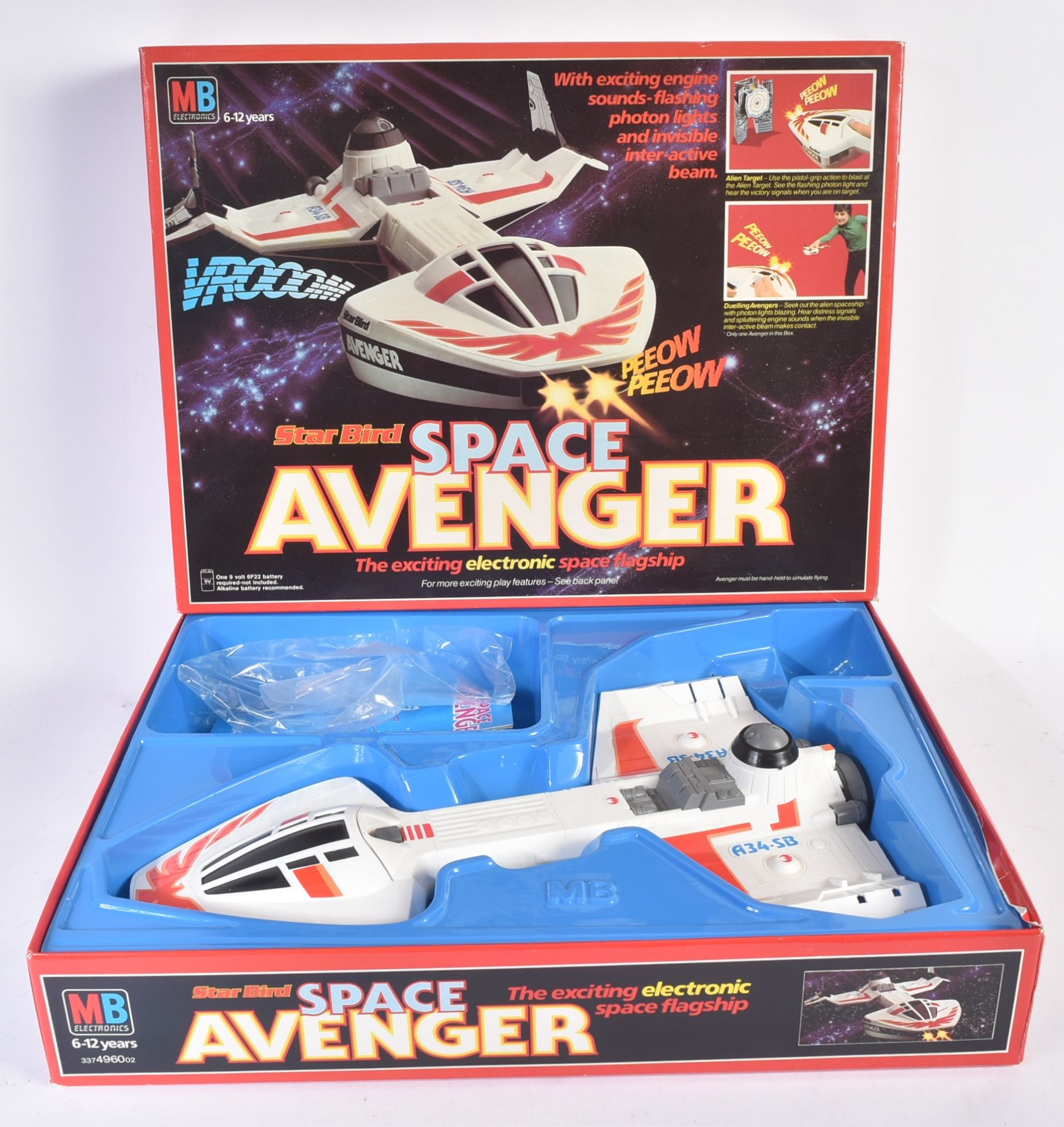 MB ELECTRONICS - STAR BIRD SPACE AVENGER - BOXED PLAYSET