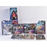 STAR TREK - COLLECTION OF PLAYMATES ACTION FIGURES ETC