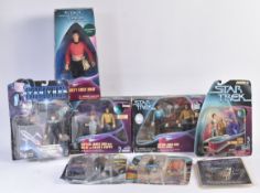 STAR TREK - COLLECTION OF PLAYMATES ACTION FIGURES ETC