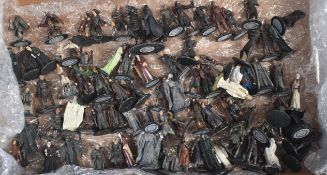 LORD OF THE RINGS - COLLECTION OF CAST METAL FIGURINES