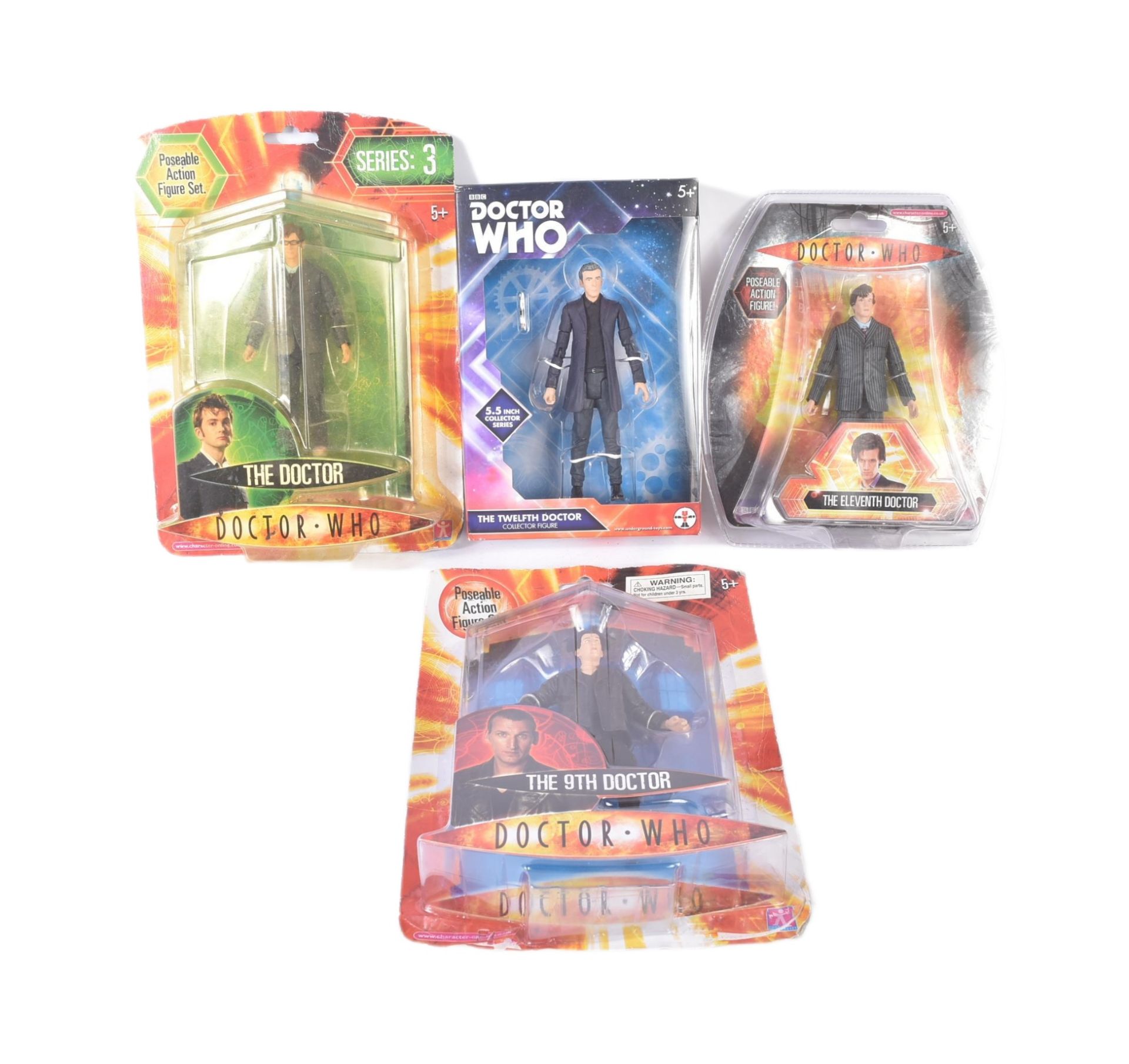 DOCTOR WHO - THE DOCTORS - COLLECTION OF ACTION FIGURES