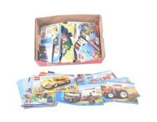 COLLECTION OF VINTAGE LEGO INSTRUCTION MANUALS