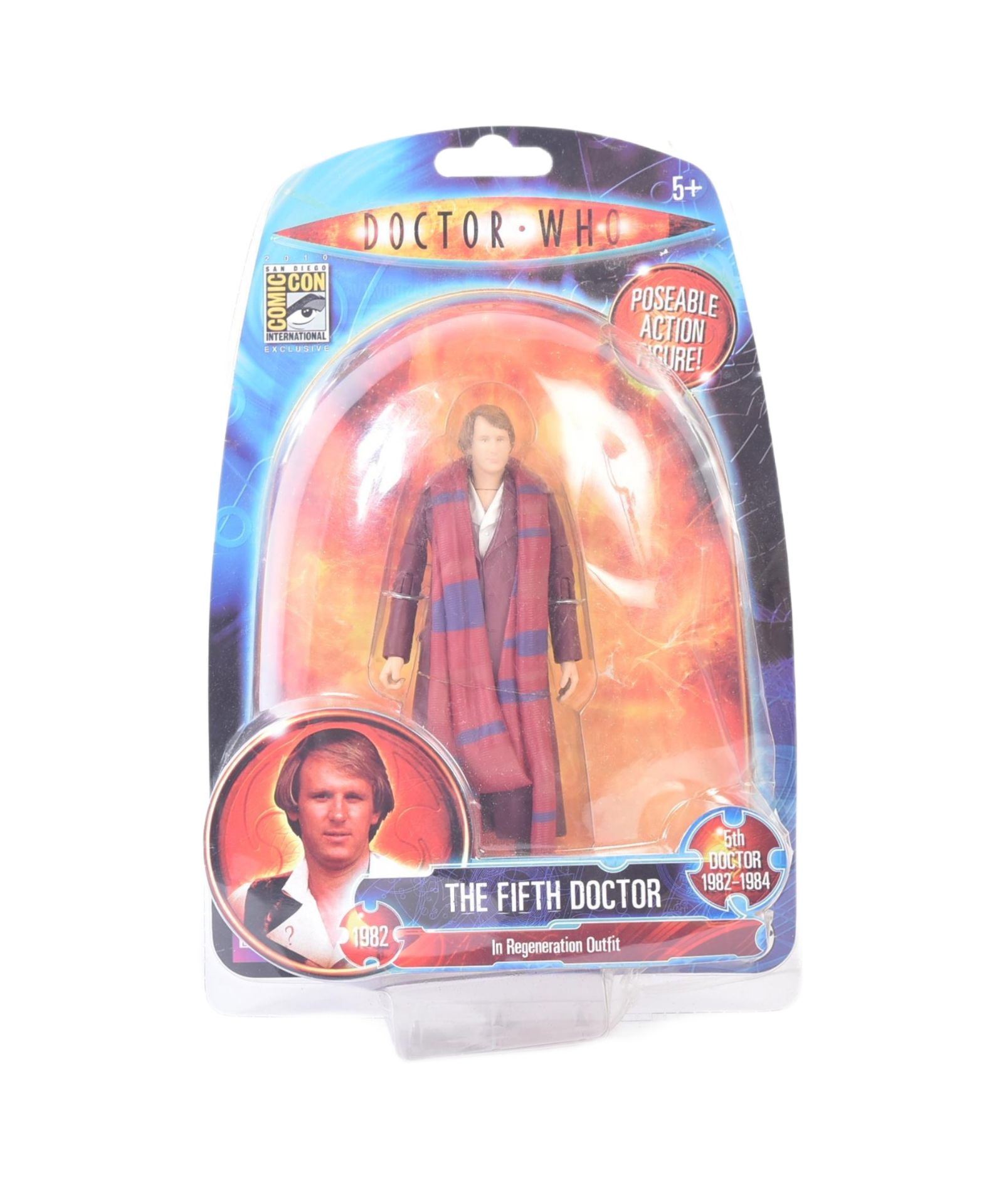 DOCTOR WHO - UNDERGROUND TOYS - FIFTH DOCTOR EXCLUSIVE