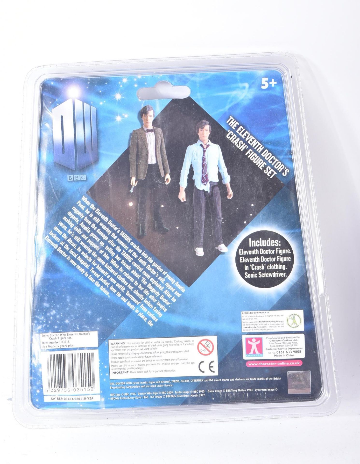 Doctor Who - Character Options - x2 ' The Eleventh Doctor's Crash Set ' twin action figures. Both fa - Image 4 of 4