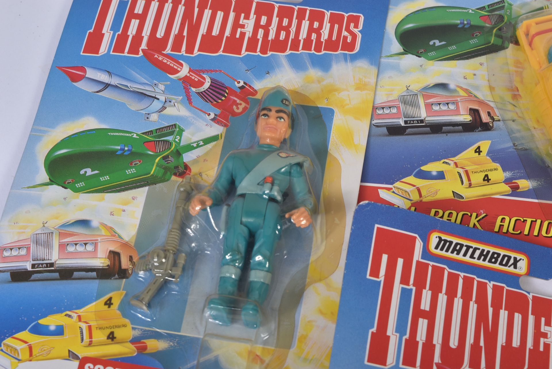 VINTAGE MATCHBOX THUNDERBIRDS ACTION FIGURES & VEHICLES - Image 6 of 6