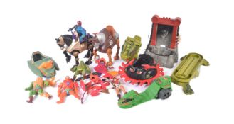 MASTERS OF THE UNIVERSE - COLLECTION OF PLAYSETS & FIGURES
