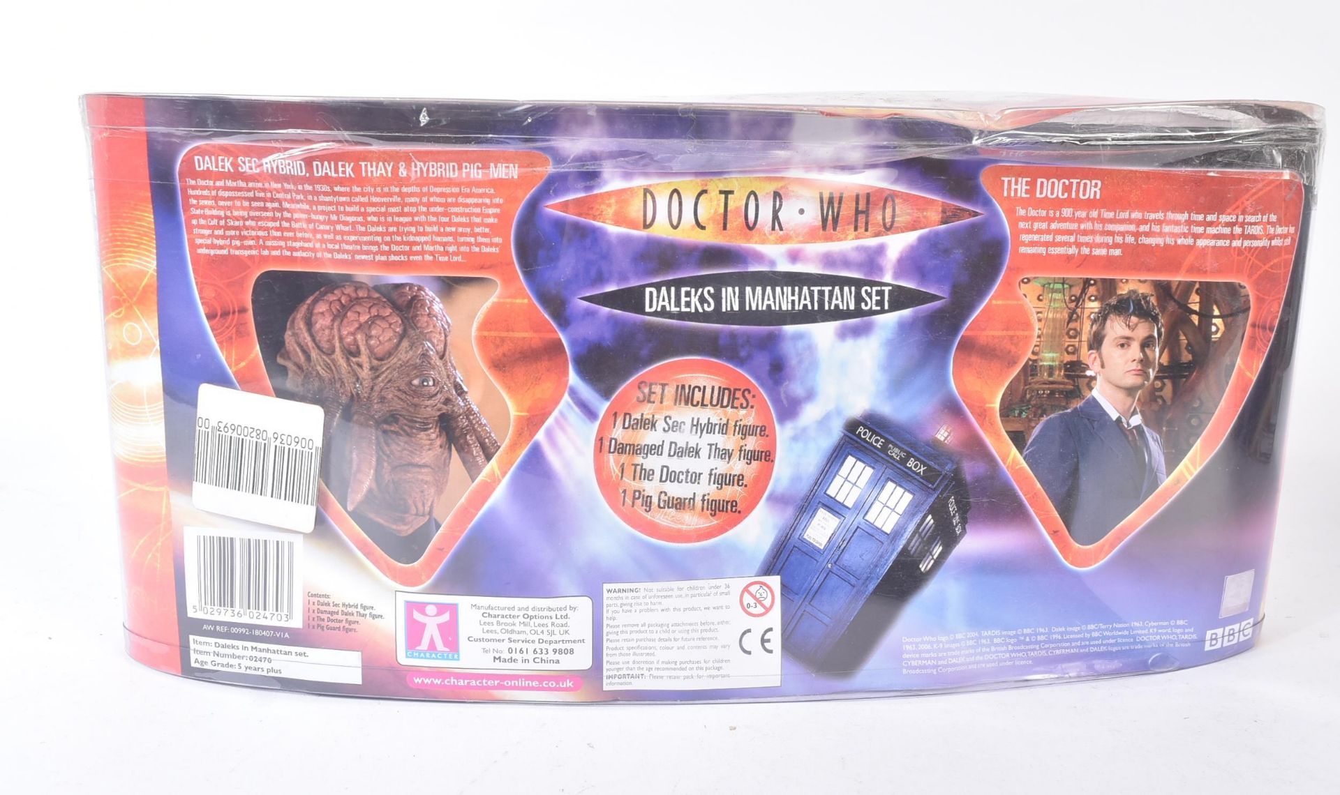 DOCTOR WHO - CHARACTER OPTIONS - TWO ACTION FIGURE SETS - Image 6 of 6