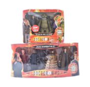 DOCTOR WHO - CHARACTER OPTIONS - TWO ACTION FIGURE SETS