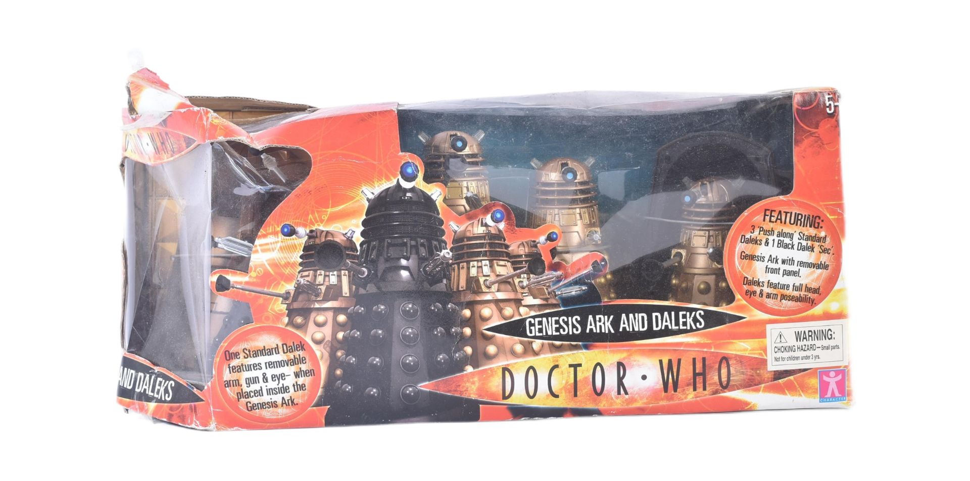 DOCTOR WHO - CHARACTER - GENESIS ARK AND DALEKS ACTION FIGURES