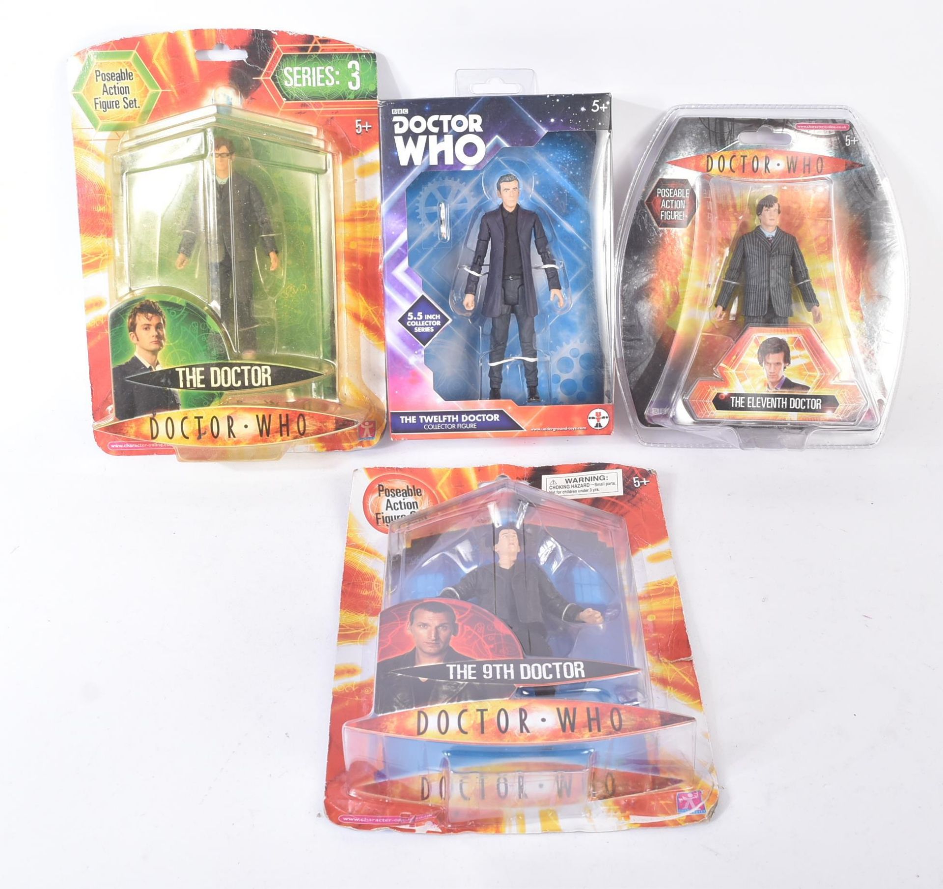 DOCTOR WHO - THE DOCTORS - COLLECTION OF ACTION FIGURES - Image 6 of 6