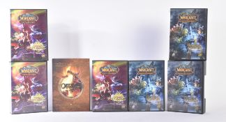 WORLD OF WARCRAFT - COLLECTION OF X7 BOXED TRADING CARD GAME SETS