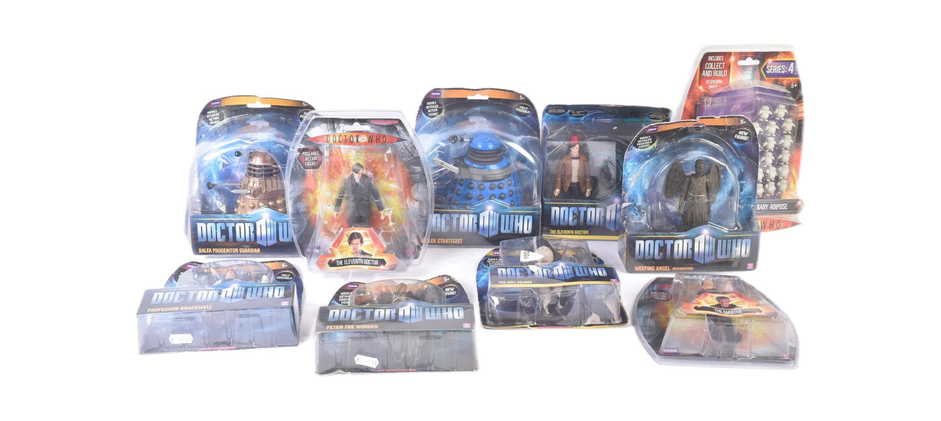 DOCTOR WHO - COLLECTION OF ASSORTED ACTION FIGURES