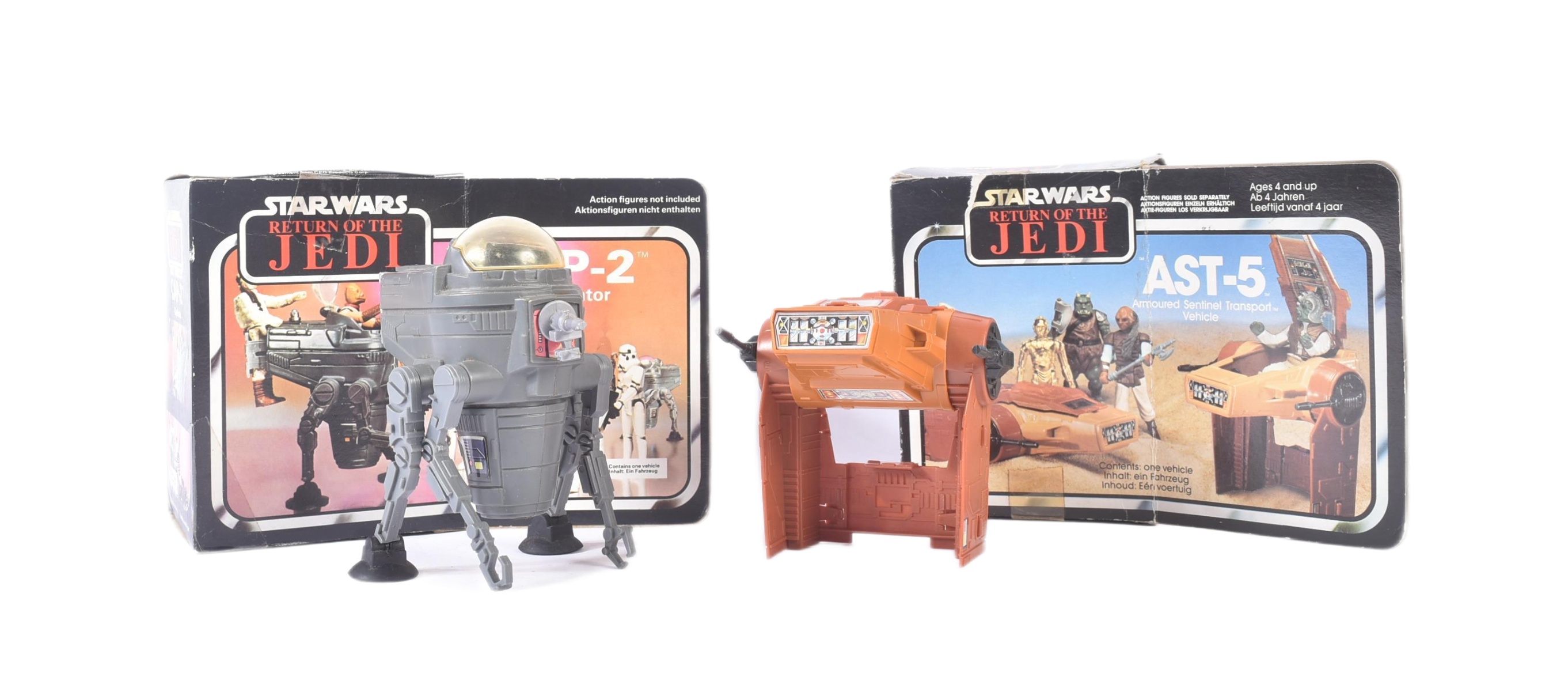 STAR WARS - ORIGINAL VINTAGE MINI-RIG BOXED PLAYSETS